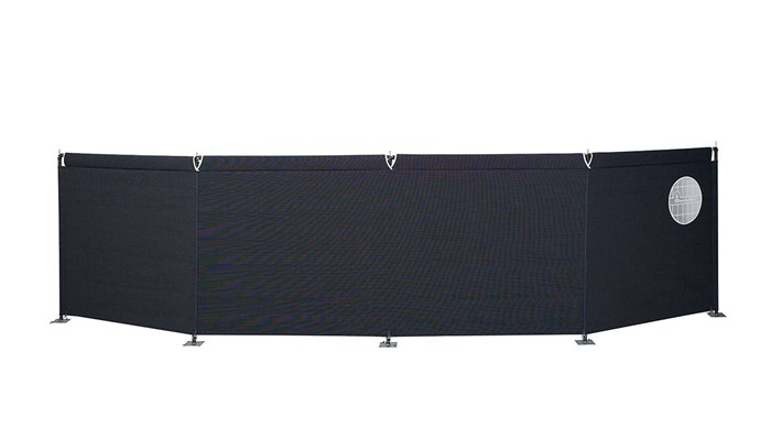 Isabella Windscreen 4 Sided - Grey ISABELLA