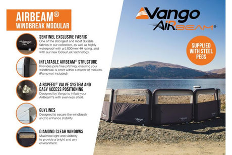 Vango Airbeam Modular Windbreak Highbridge Caravan Centre