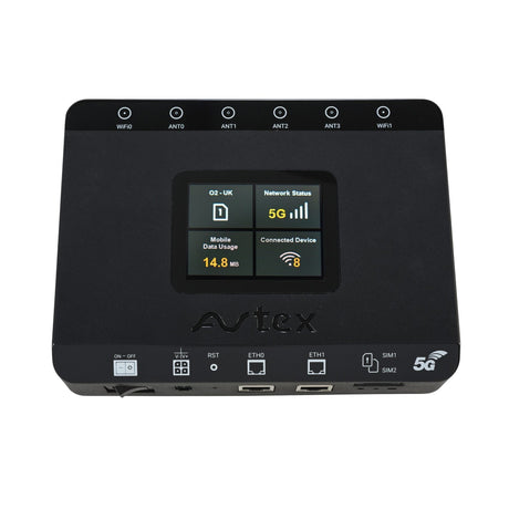 Avtex AMR105P 5G Portable Router White AVTEX