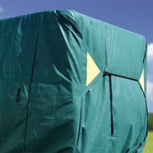 Maypole Caravan Winter Cover 4.1 - 5.0m - Green MAYPOLE