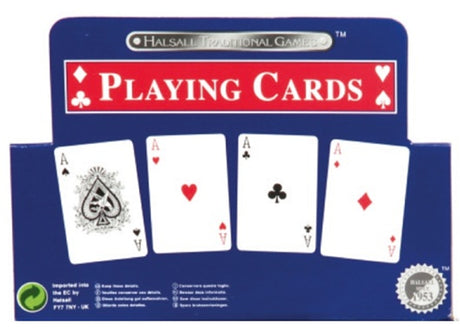 Traditional Playing Cards Size 9cm Otterdene