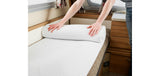 Duvalay Compact Memory Foam Travel Topper - 190cm x 66cm x 2.5cm DUVALAY