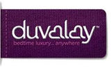 Duvalay Memory Foam Sleeping Bag Plum  - 190cm x 66cm x 2.5cm DUVALAY