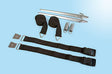 Fiamma Tie Down Kit S - Black 98655-133 - Fits into Awning Guide of all Fiamma Awnings Fiamma