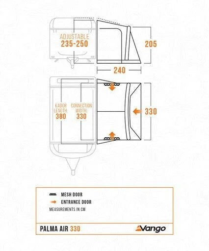 2026 Vango Palma Air 330 Vango