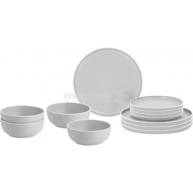 MIDDAY DOLOMIT WHITE 12PC BRUNNER