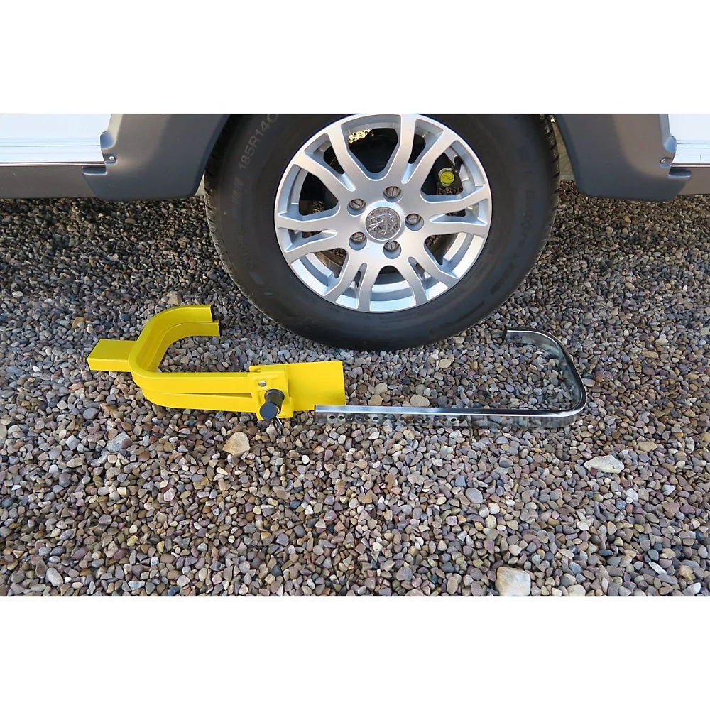 Milenco Lightweight Wheel Clamp - fits 13, 14 & 15 inch wheels Milenco