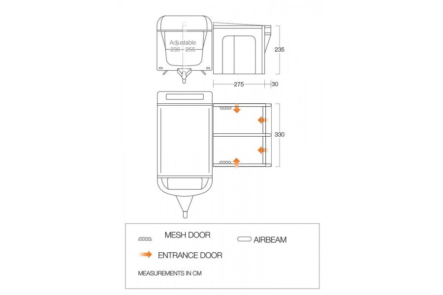 2023 Vango Riviera Air 330 Elements ProShield Vango