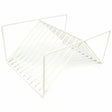 WIRE PLATE RACK WHITE Grove Products
