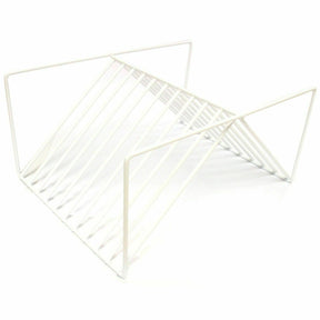 WIRE PLATE RACK WHITE Grove Products