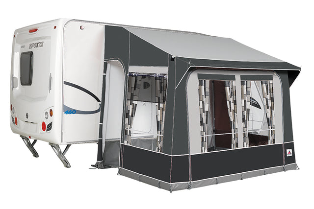 2025 Dorema Quattro 225 Porch Awning - 25mm Steel frame Dorema