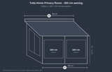 Telta Home Privacy Room Package Highbridge Caravan Centre