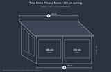 Telta Home Privacy Room Package Highbridge Caravan Centre