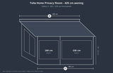Telta Home Privacy Room Package Highbridge Caravan Centre