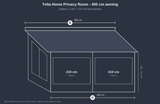 Telta Home Privacy Room Package Highbridge Caravan Centre