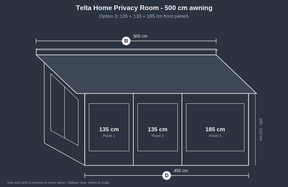 Telta Home Privacy Room Package Highbridge Caravan Centre