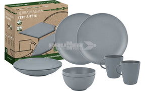 tête-à-tête PLA Tierra Magma 8 pcs - Microwave Safe BRUNNER
