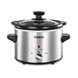 Tower Stainless Steel 120W Slow Cooker - 1.5L Highbridge Caravan Centre