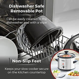 Tower Stainless Steel 120W Slow Cooker - 1.5L Highbridge Caravan Centre