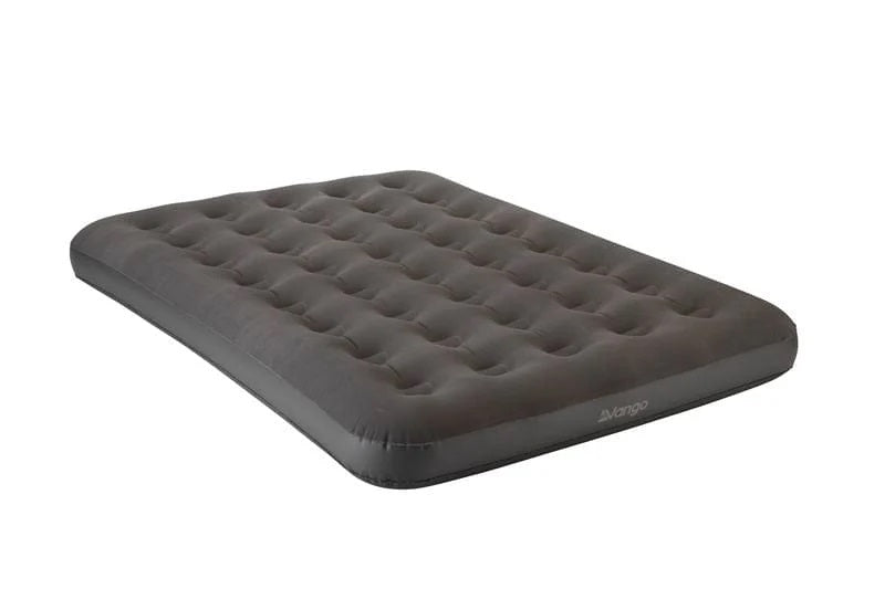 Vango Double Flocked Airbed - Dark Grey Vango